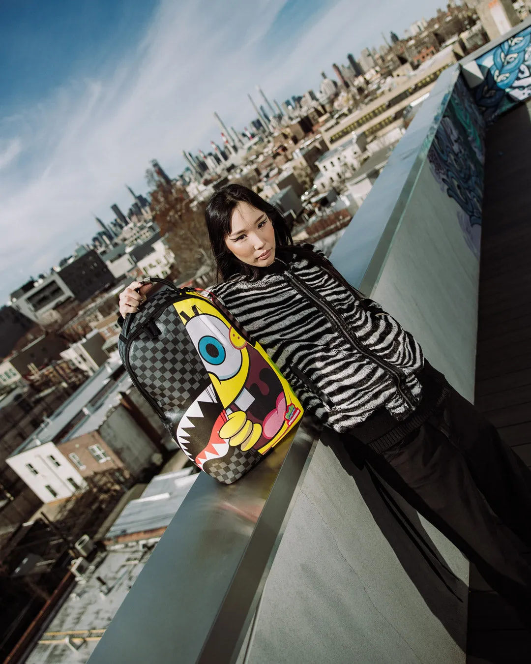 SPONGEBOB HELLO YOU'RE AMAZING DLXSV BACKPACK sold by Sprayground product image thumbnail 4