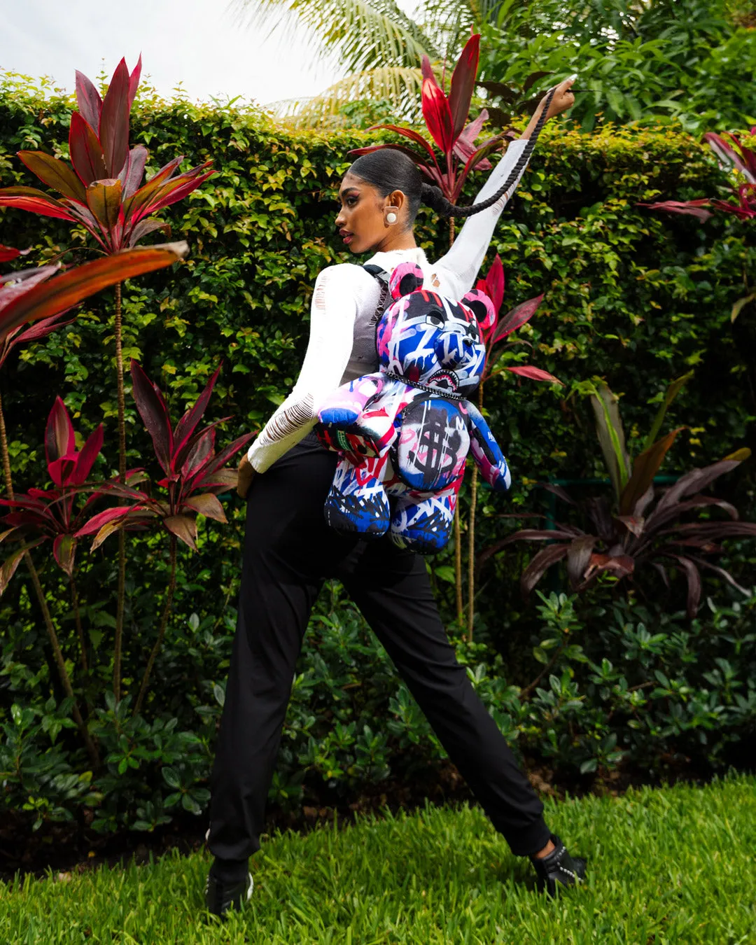 SHARK ATELIER MONEYBEAR TEDDYBEAR BACKPACK sold by Sprayground product image thumbnail 4