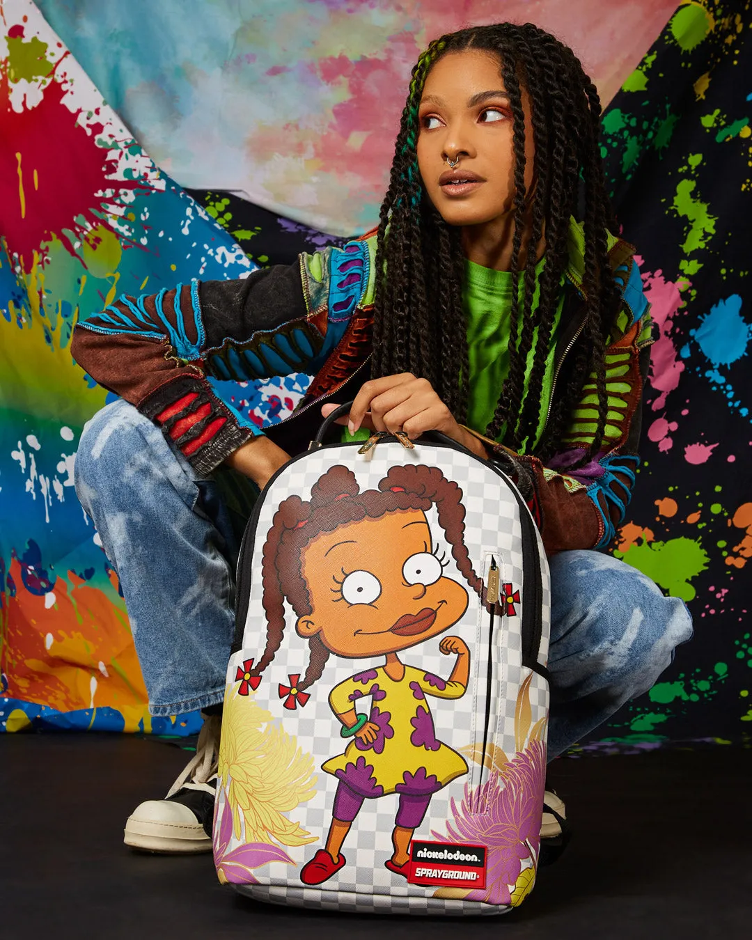RUGRATS SUSIE LIFE IS A GARDEN BACKPACK (DLXV) sold by Sprayground product image thumbnail 4