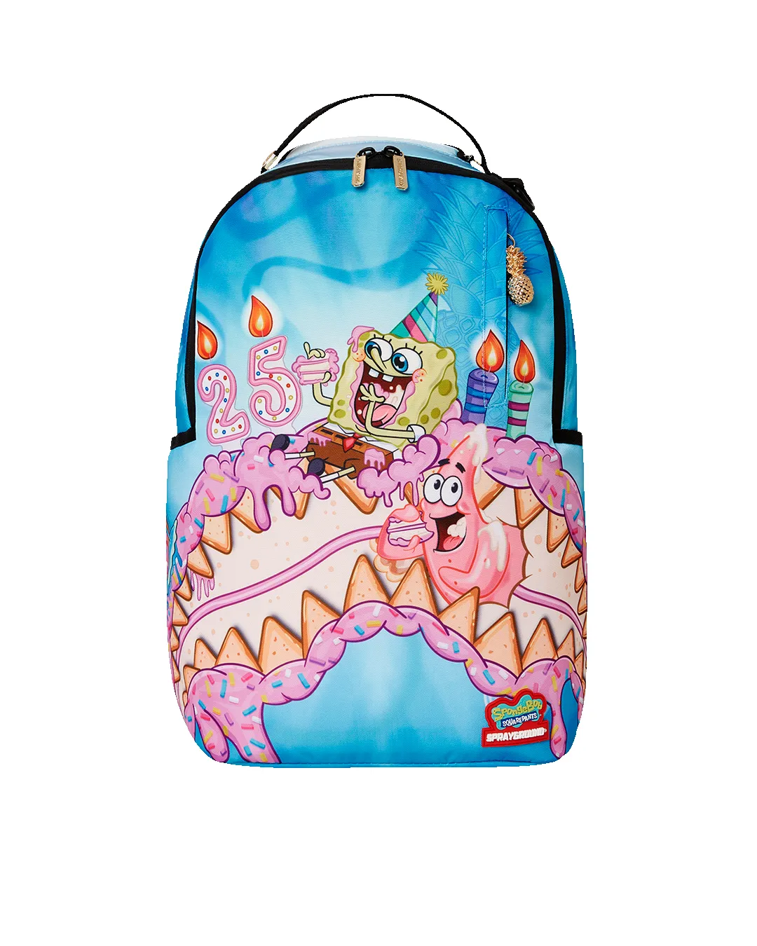 SPONGEBOB'S 25TH ANNIVERSARY DLXSR BACKPACK sold by Sprayground
