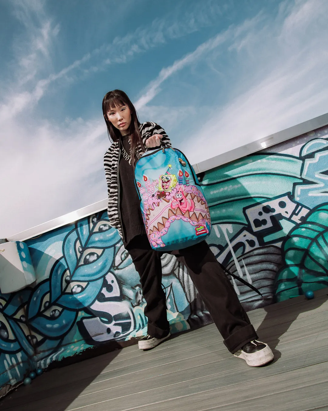 SPONGEBOB'S 25TH ANNIVERSARY DLXSR BACKPACK sold by Sprayground product image thumbnail 2