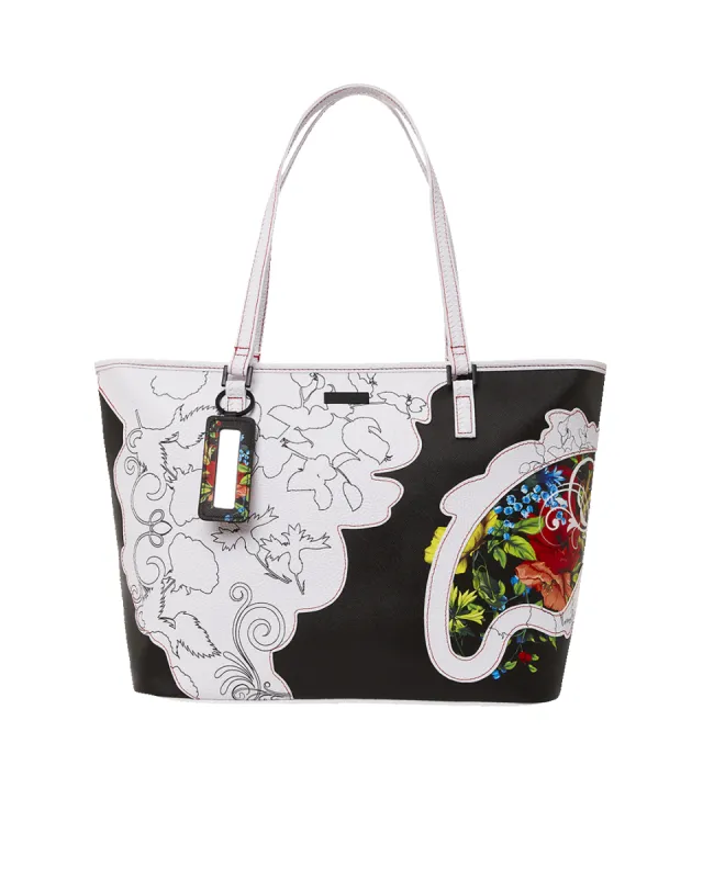 THE FLORAL CUT TOTE sold by Sprayground