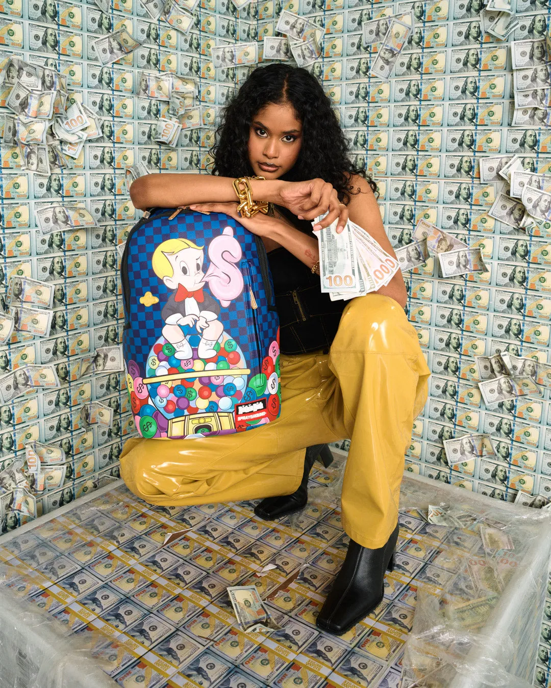 RICHIE RICH MONEY MONEY MONEY BACKPACK (DLXV) sold by Sprayground product image thumbnail 4