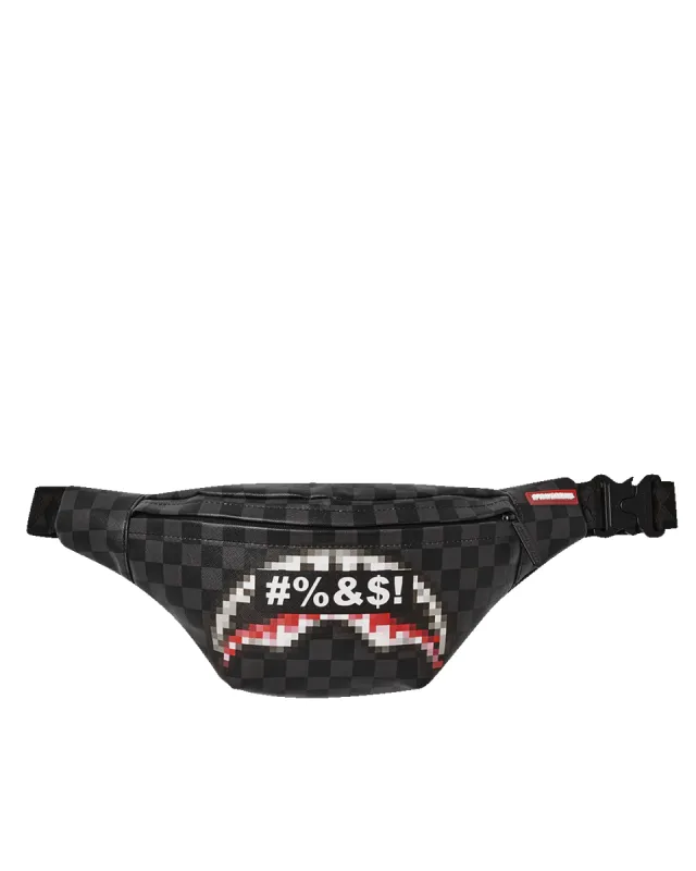 'WHAT THE BEEP' SHARK SAVVY CROSSBODY sold by Sprayground