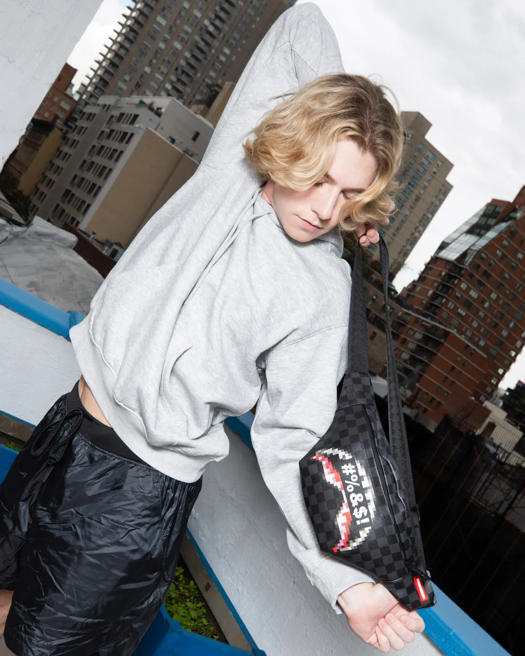 'WHAT THE BEEP' SHARK SAVVY CROSSBODY sold by Sprayground product image thumbnail 2