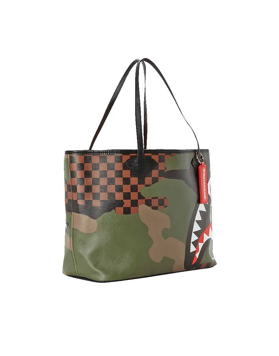 SHARKS IN PARIS (CAMO EDITION) TOTE sold by Sprayground product image thumbnail 4