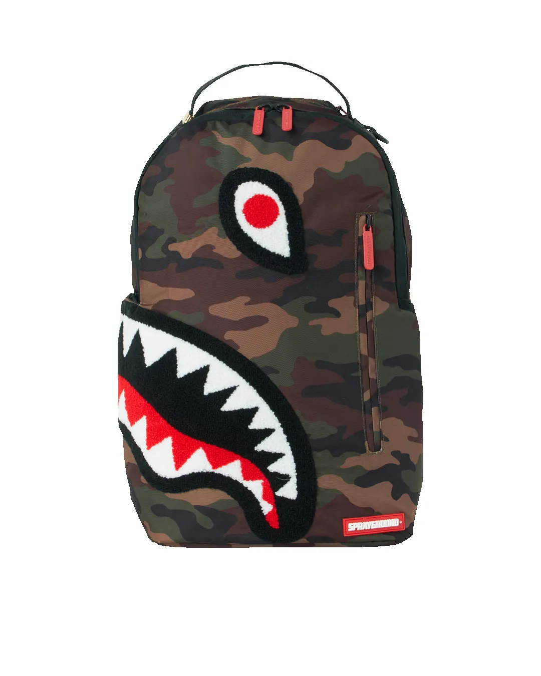 TORPEDO SHARK (CAMO) BACKPACK sold by Sprayground