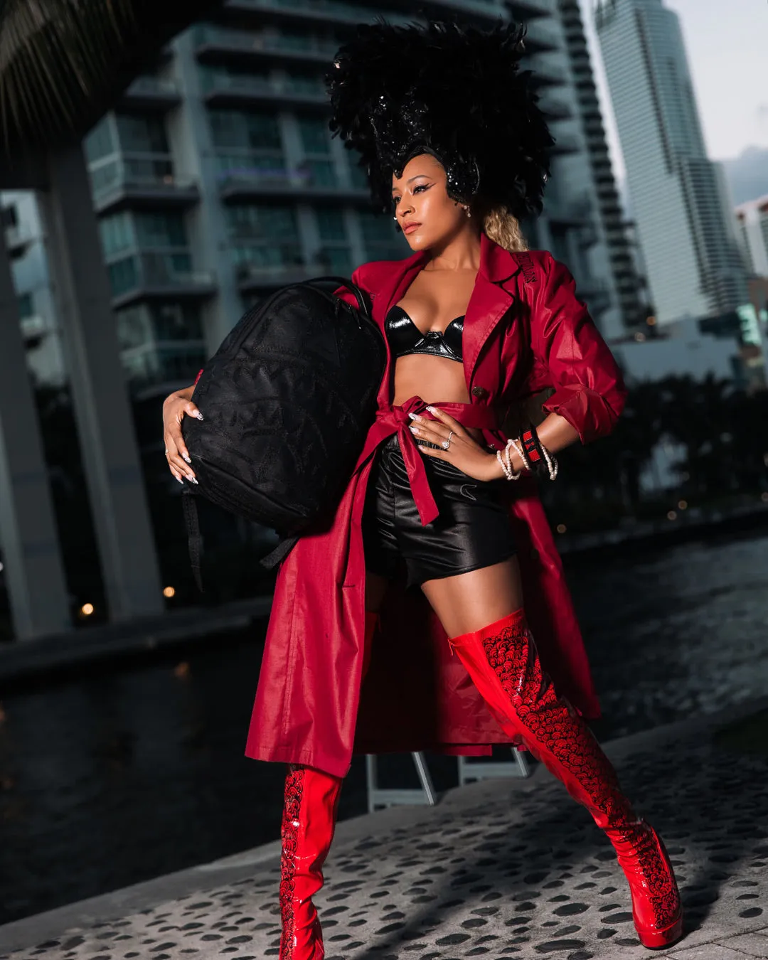 AFRICAN INTELLIGENCE 9 APEX GENIUS BACKPACK - SANDFLOWER COLLAB sold by Sprayground product image thumbnail 2