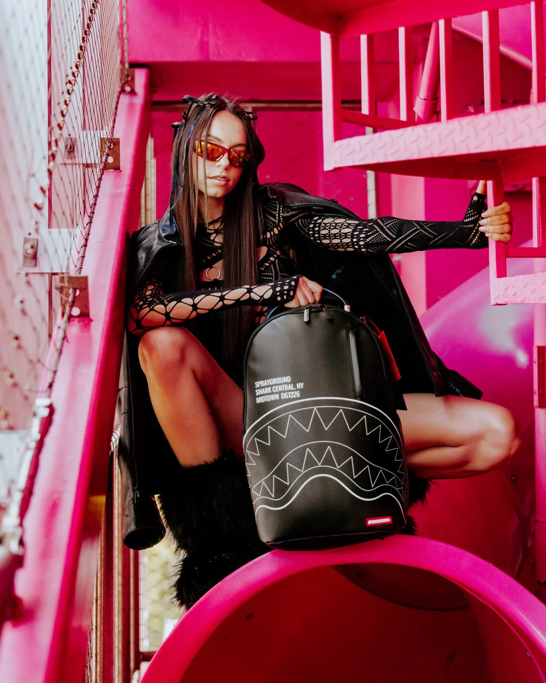 SHARK CENTRAL OUT THE LINE DLXSV BACKPACK sold by Sprayground product image thumbnail 4