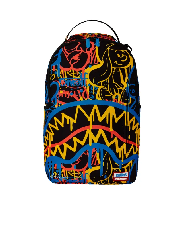 SMURFS NEON DRIP DLXSR BACKPACK sold by Sprayground