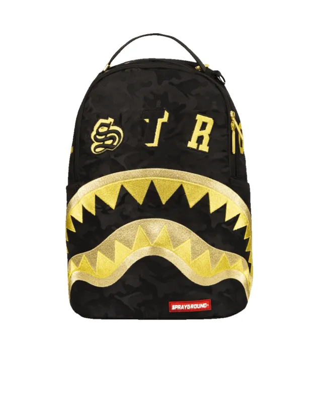 DESTROY SHARK (GOLD CAMO) sold by Sprayground