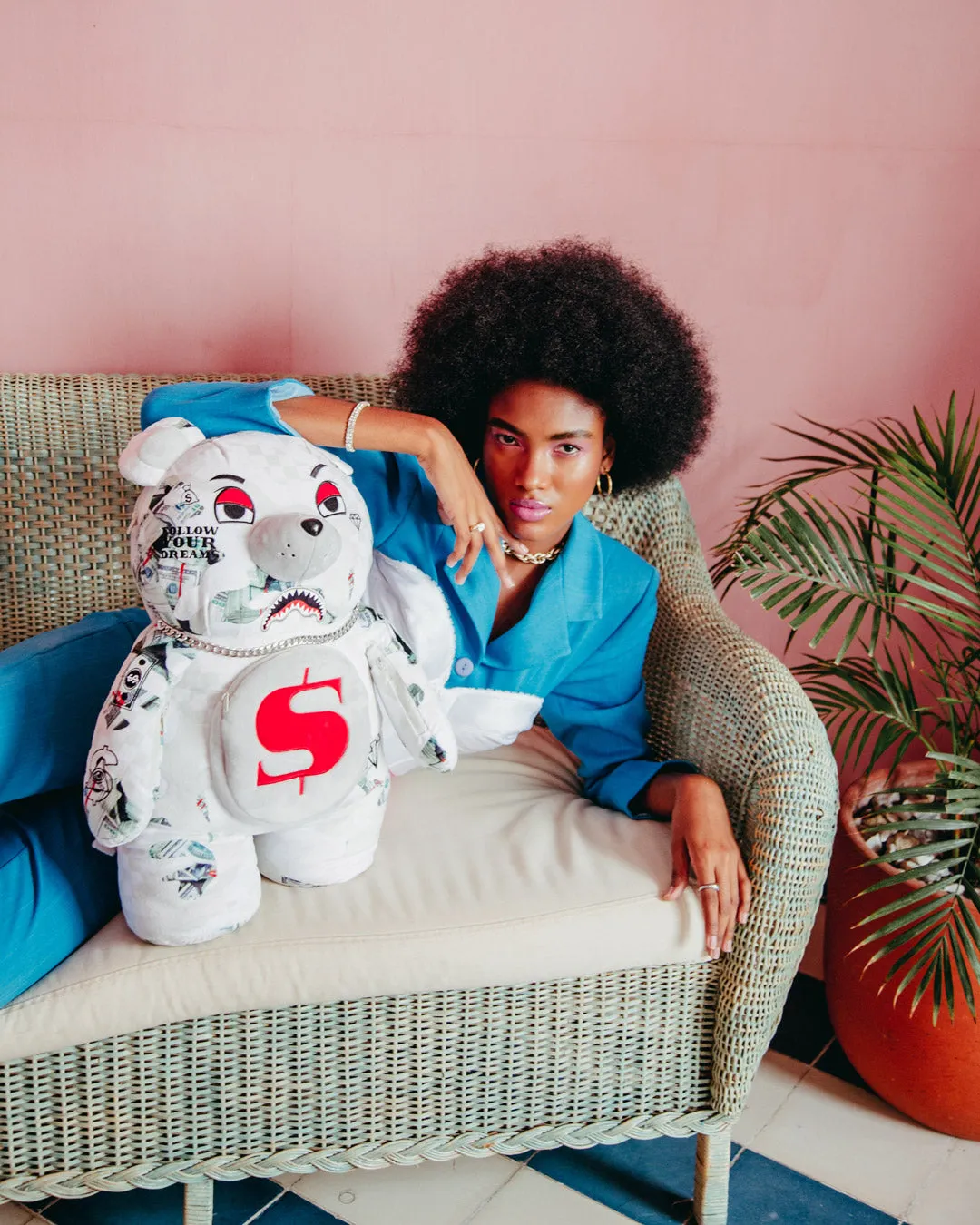 FEROCIOU$ MONEYBEAR TEDDYBEAR BACKPACK sold by Sprayground product image thumbnail 2