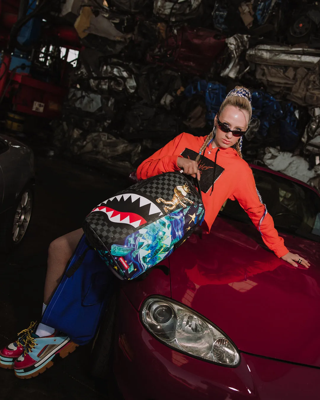 ASTROMANE WELCOME TO MY WORLD BACKPACK (DLXV) sold by Sprayground product image thumbnail 2