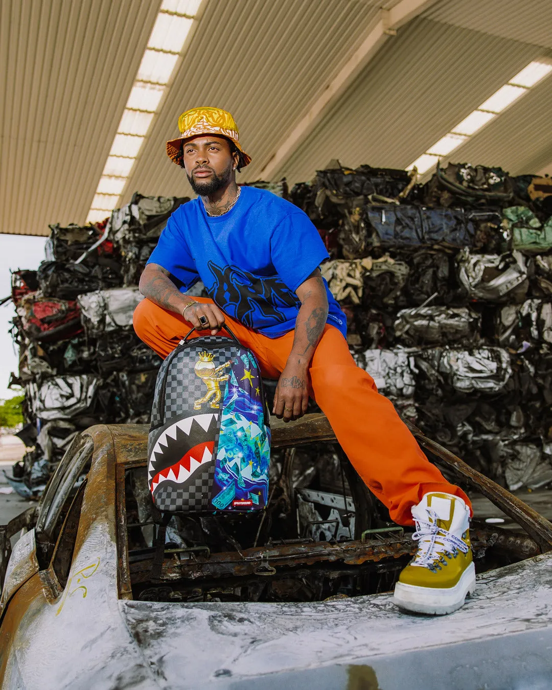 ASTROMANE WELCOME TO MY WORLD BACKPACK (DLXV) sold by Sprayground product image thumbnail 4