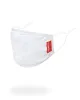 SNOW LEOPARD POLYESTER FACE MASK sold by Sprayground