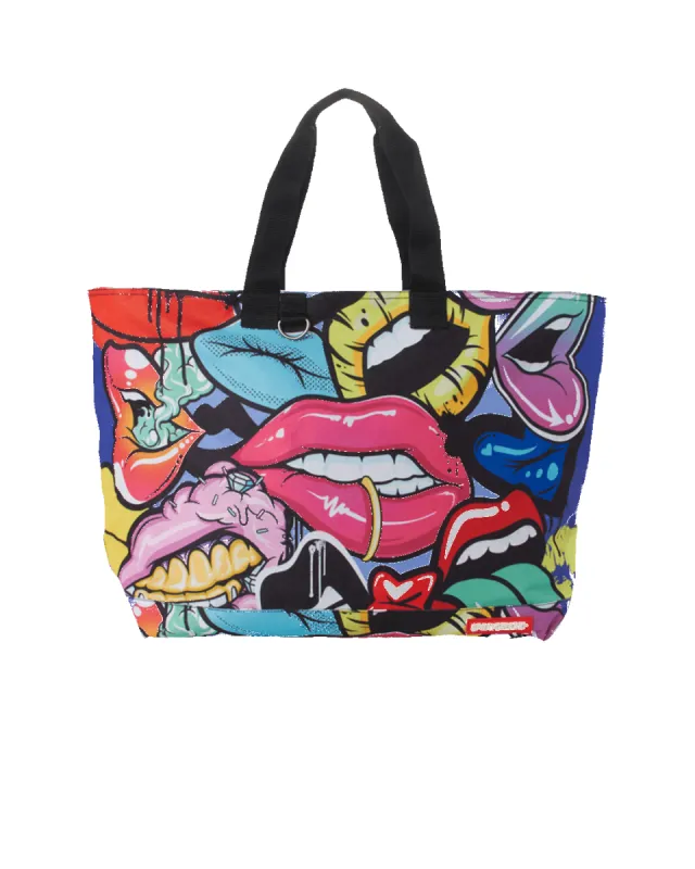 LIP SERVICE BEACH TOTE sold by Sprayground