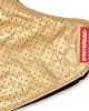 GOLD MONEYGRAM VEGAN LEATHER FACE MASK sold by Sprayground