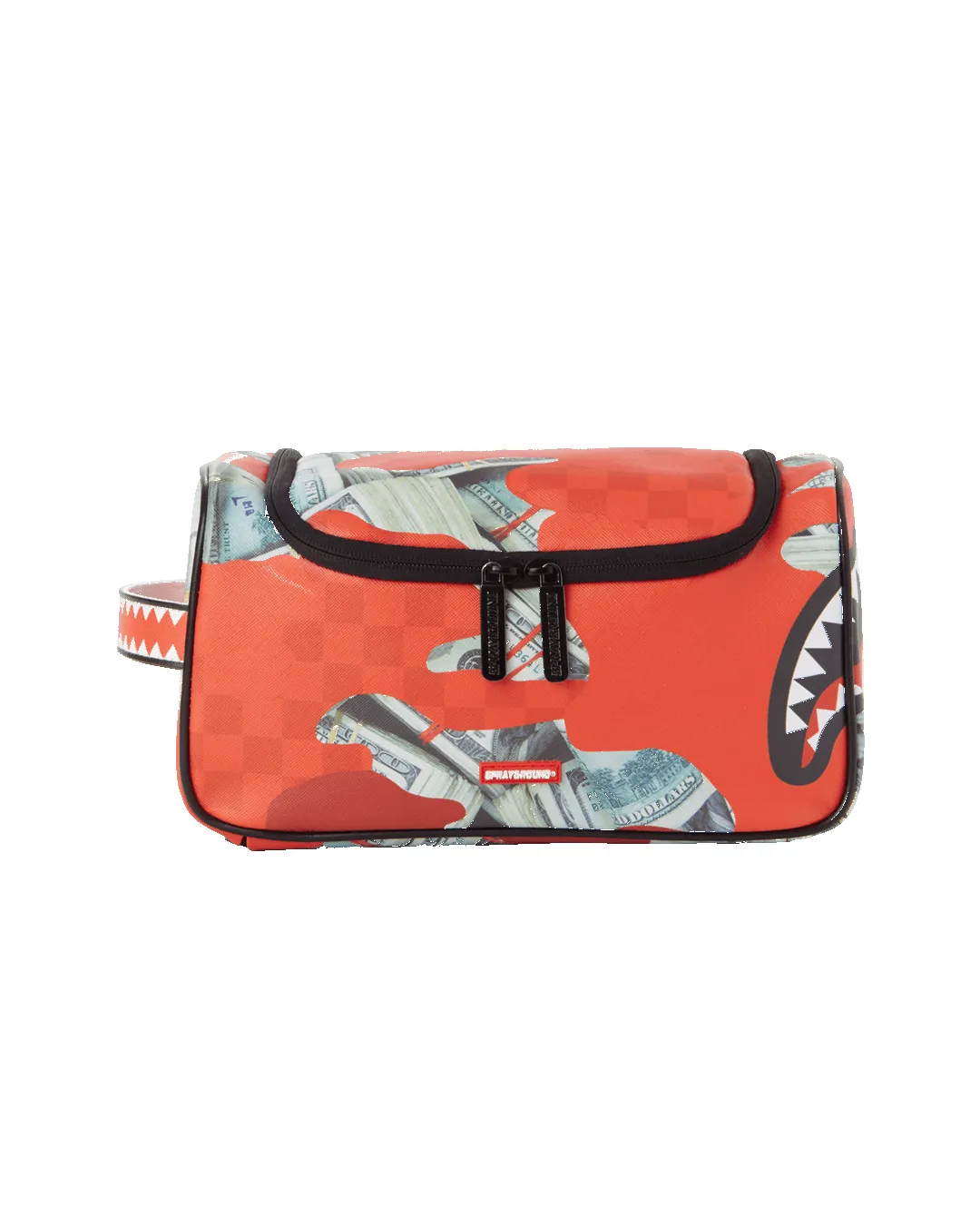 MONEY CAMO (RED) TOILETRY BAG sold by Sprayground