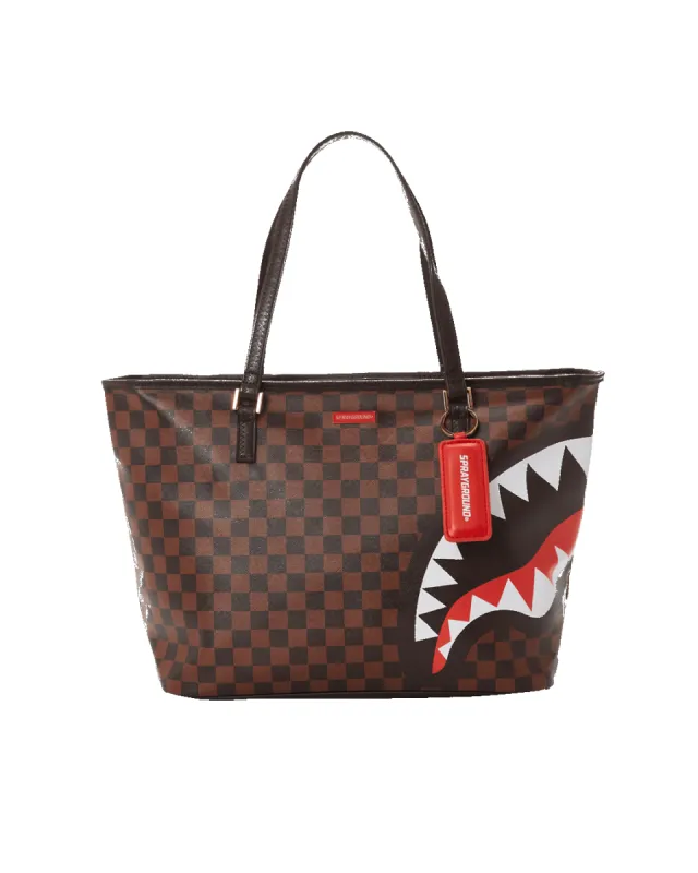 CHECKS IN CAMOFLAUGE TOTE sold by Sprayground