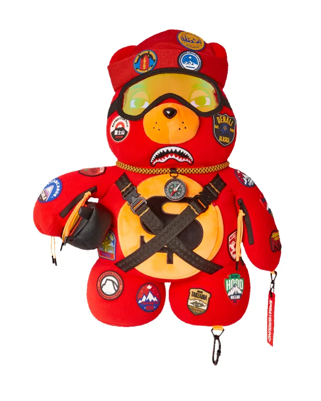 THE GLOBAL EXPEDITION MONEYBEAR TEDDYBEAR BACKPACK sold by Sprayground