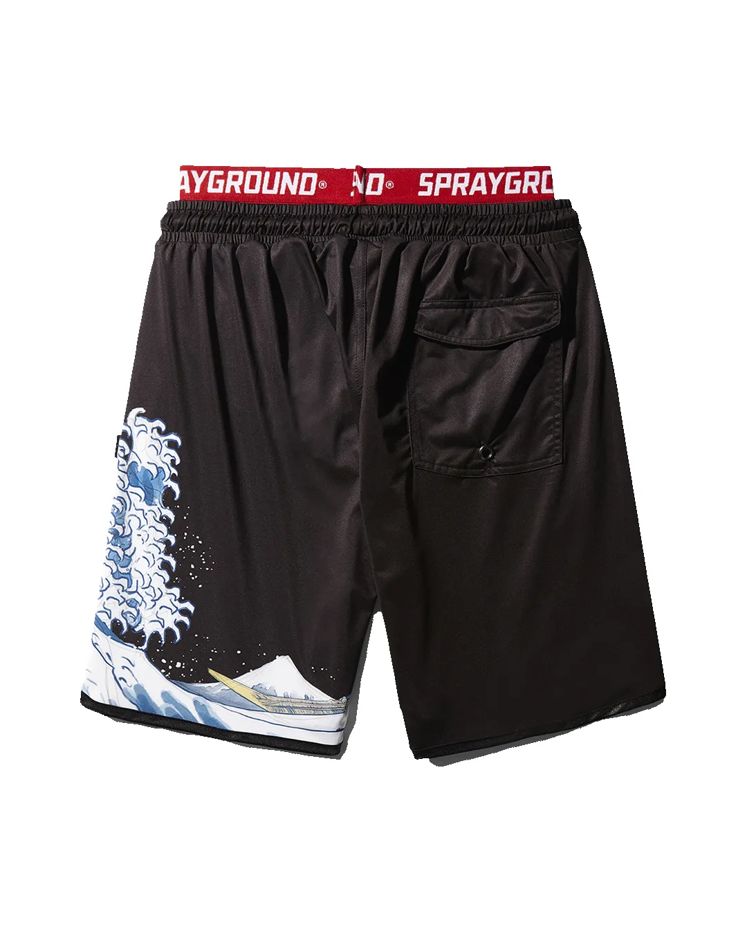 DRAGON WAVE CORTO SWIM TRUNKS (BLACK) sold by Sprayground product image thumbnail 2