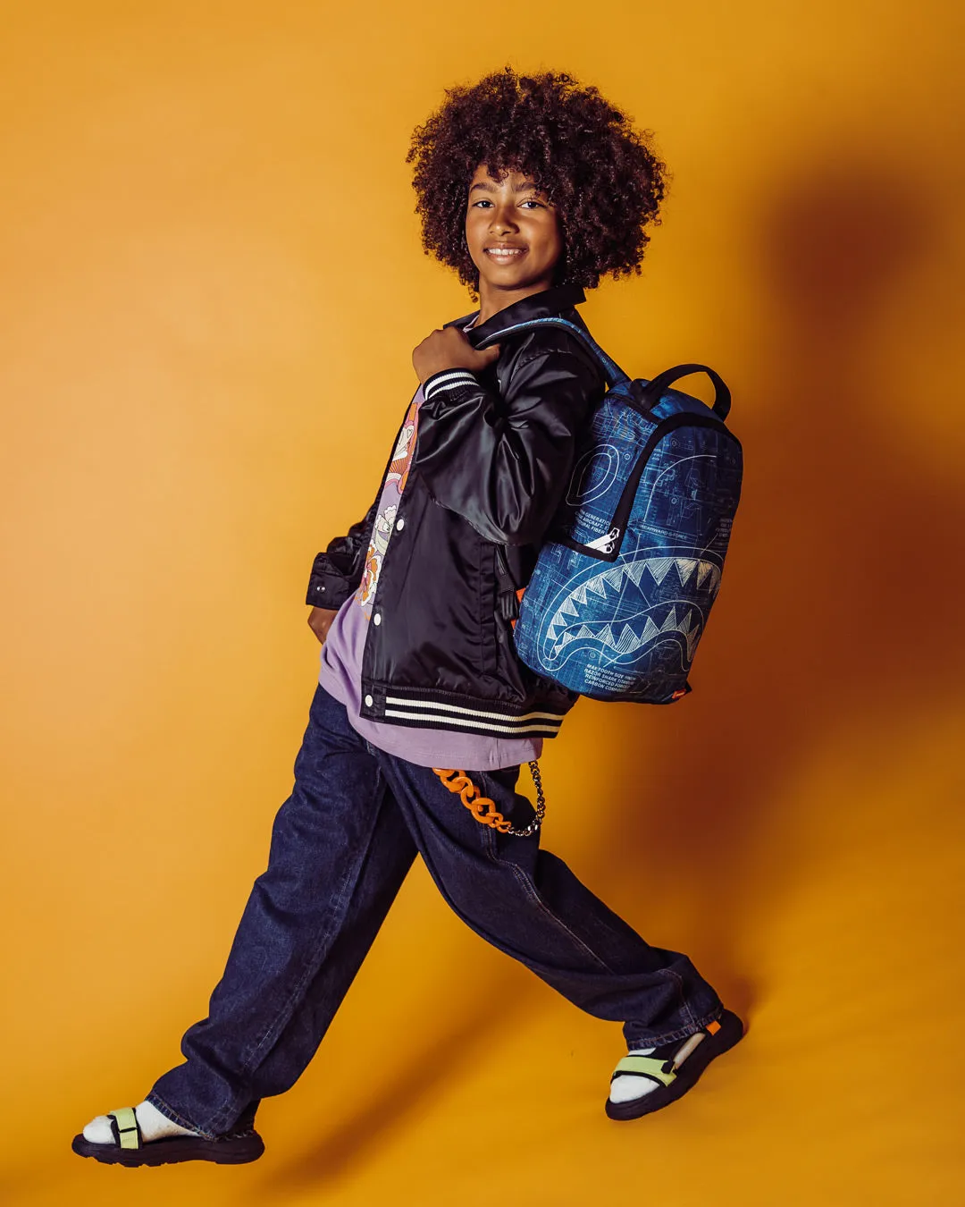 MINI SCHEMATICS SHARK BACKPACK sold by Sprayground product image thumbnail 4