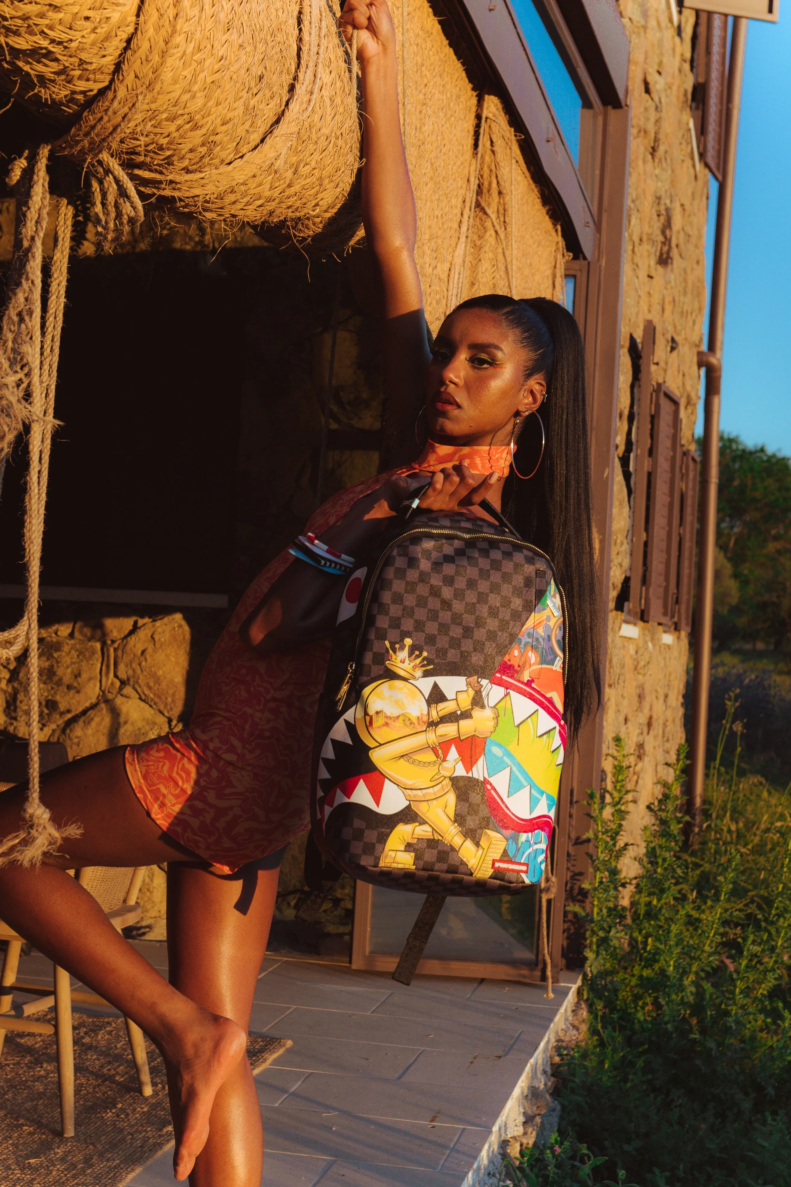 ASTROMANE SHARKS IN SPACE BACKPACK (DLXV) sold by Sprayground product image thumbnail 2