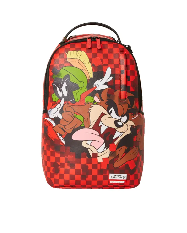 LOONEY TUNES TAZ MARVIN BUST OUT BACKPACK (DLXV) sold by Sprayground