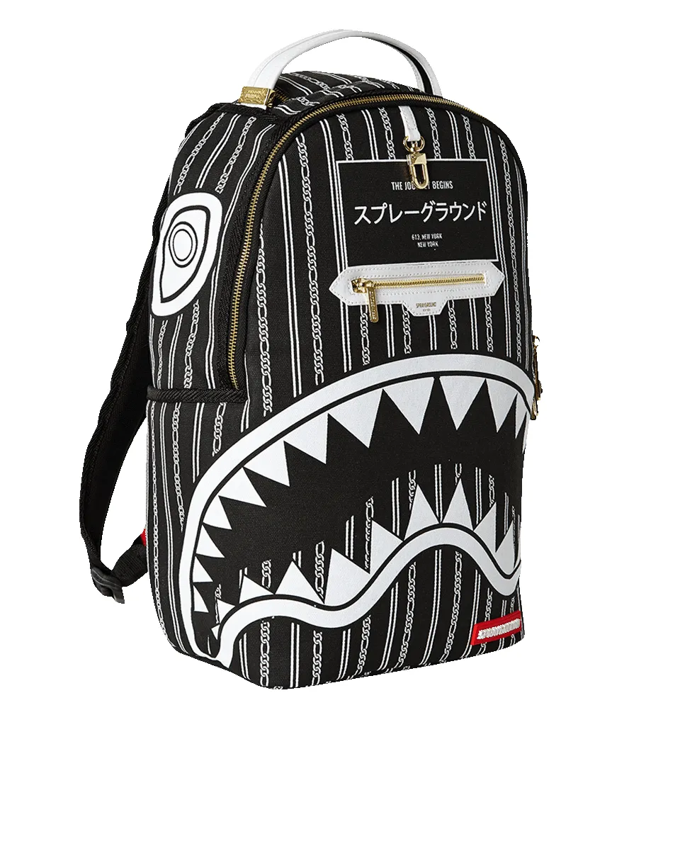 REVERSE SHARKS IN PARIS (BLACK) sold by Sprayground product image thumbnail 2