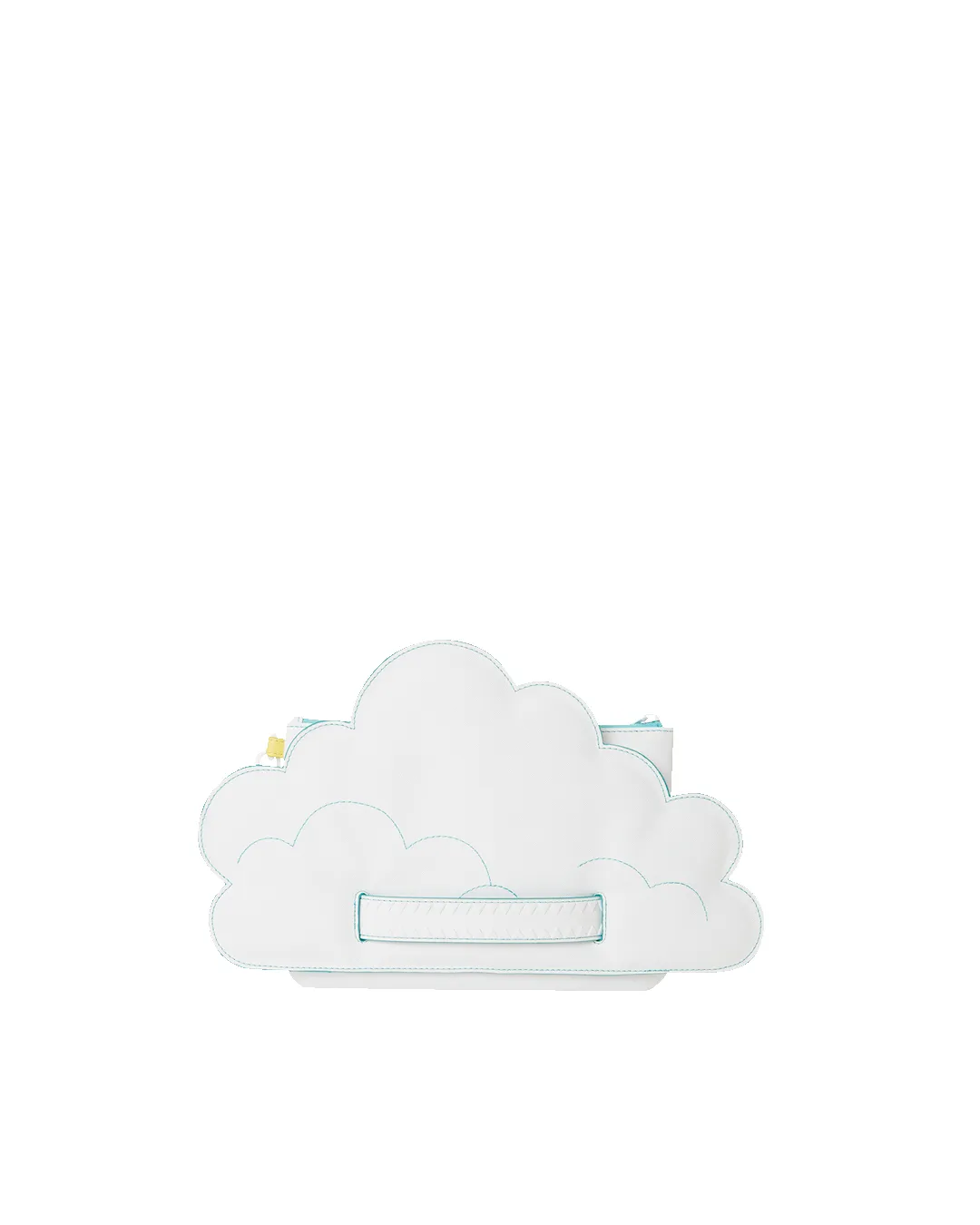 CLOUDY WITH A CHANCE OF SHARK CROSSOVER CLUTCH sold by Sprayground