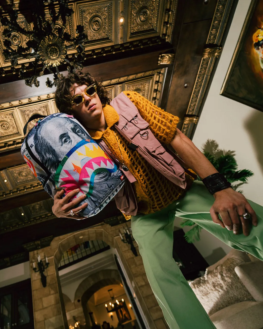 I PAINT ON MONEY DLXSR BACKPACK sold by Sprayground product image thumbnail 2