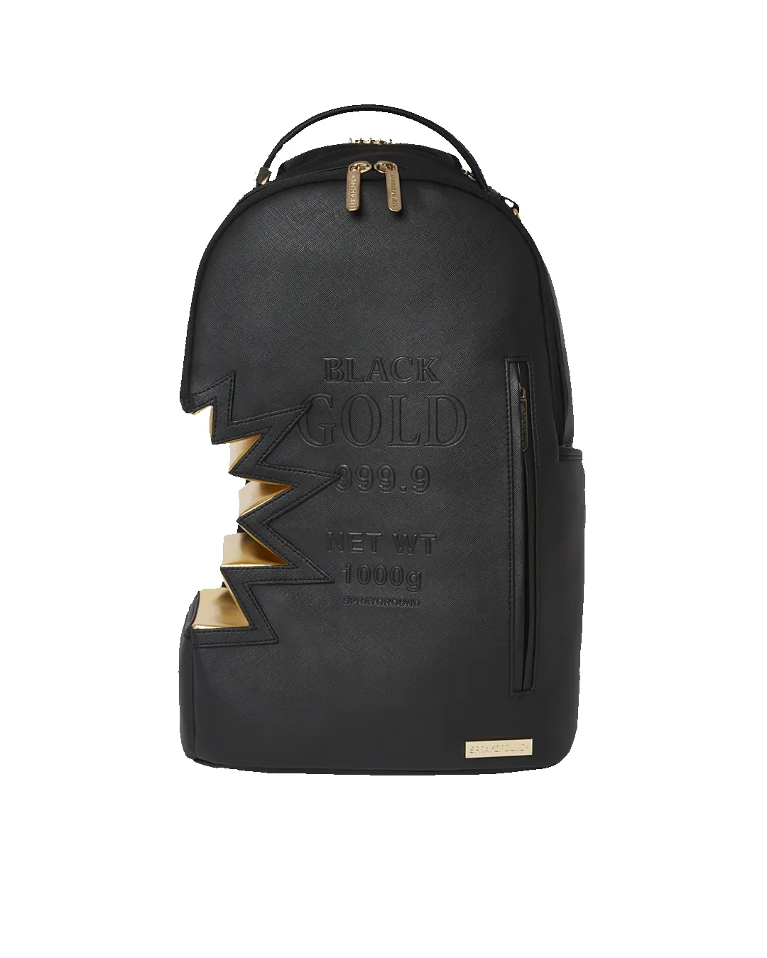 A.i.3 SHARK BITE BLACK GOLD BACKPACK (DLXV) sold by Sprayground product image thumbnail 3