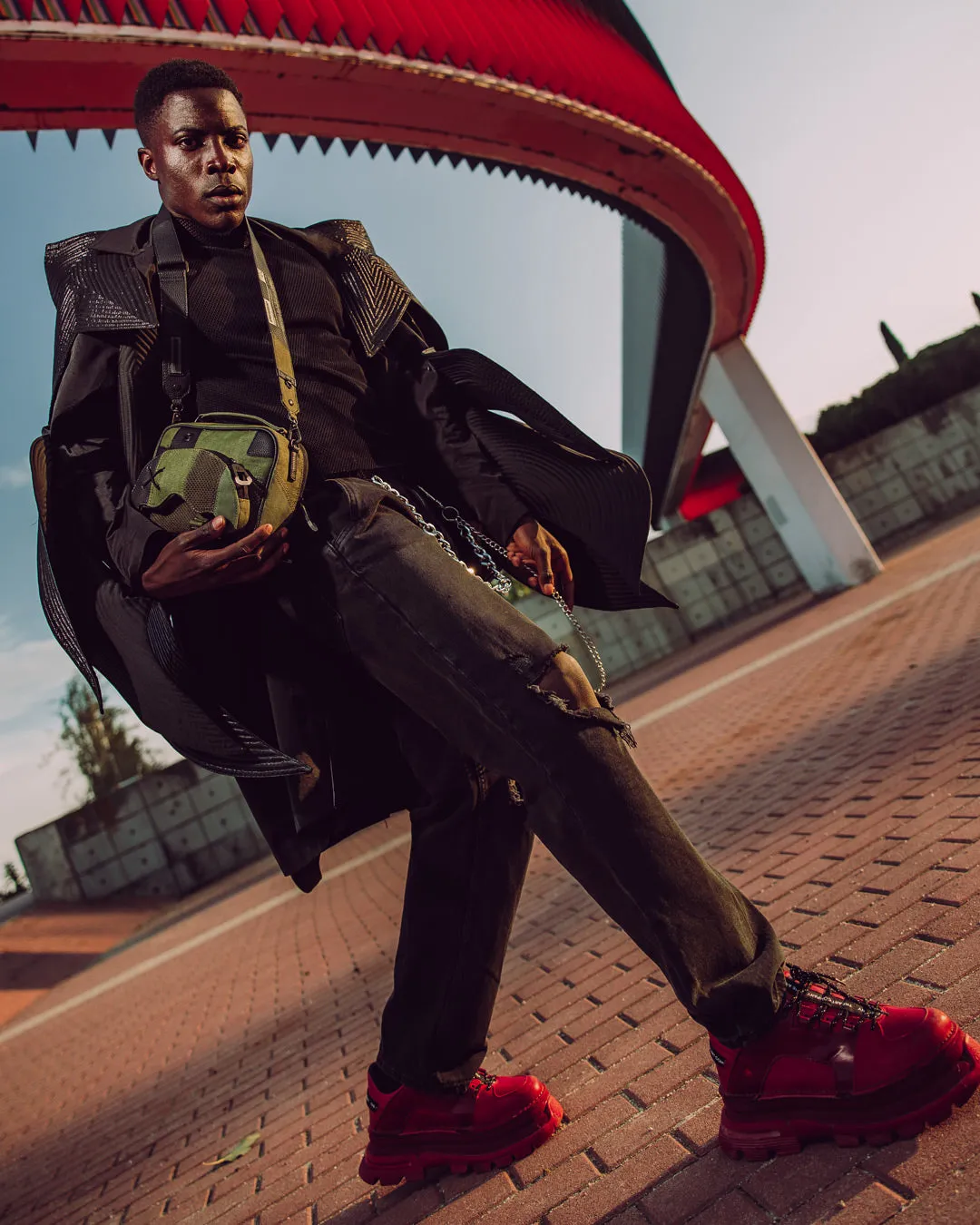 SPECIAL OPS OPERATION SUCCE$$ BRICKSIDE TOILETRY MESSENGER BAG sold by Sprayground product image thumbnail 4