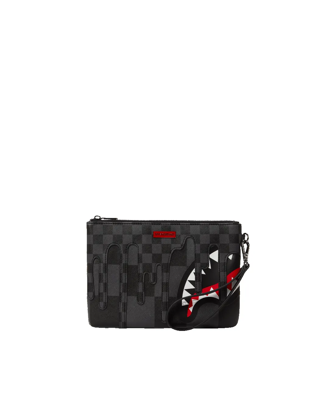 XTC GREY SHARKS IN PARIS CROSSOVER CLUTCH sold by Sprayground