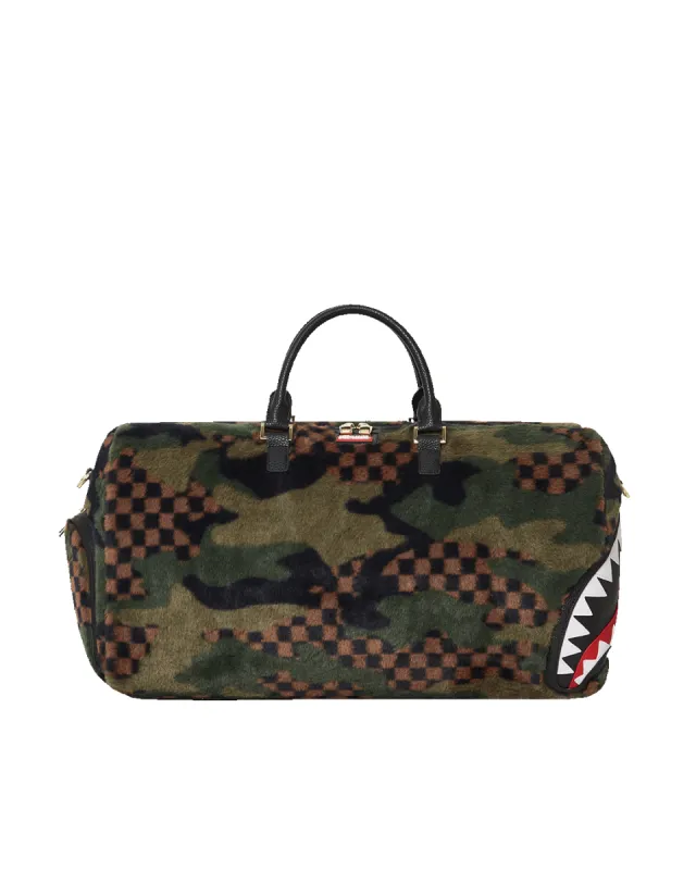 BIG SKY FUR SHARK DUFFLE sold by Sprayground