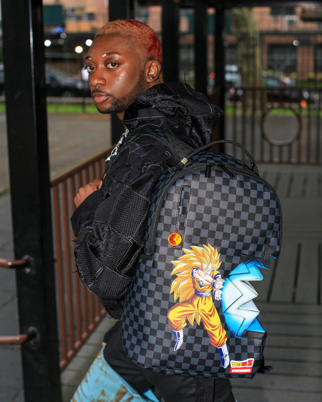 DRAGON BALL Z KAMEHAMEHA SHARK BITE BACKPACK (DLXV) sold by Sprayground product image thumbnail 2