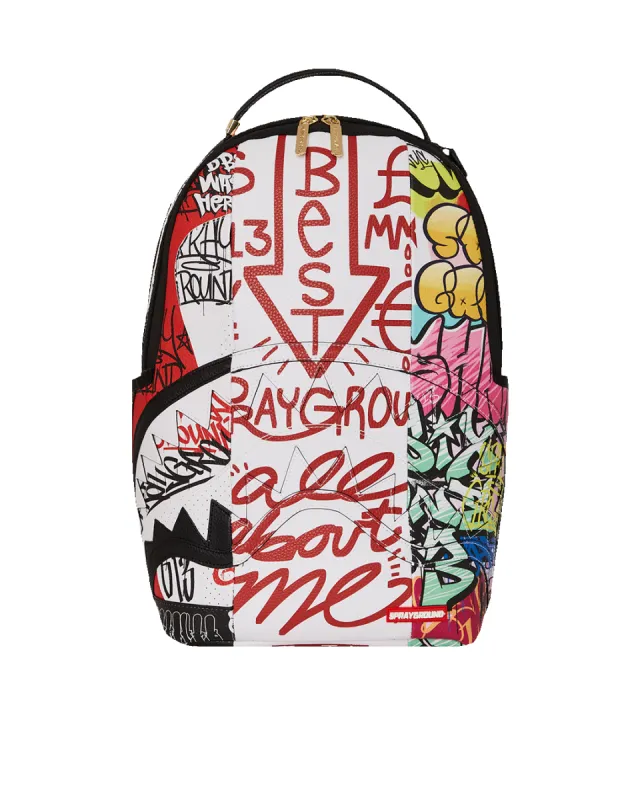 TRI-SPLIT GRAFFITI BACKPACK (DLXV) sold by Sprayground