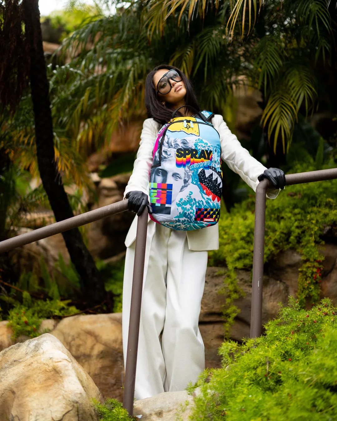 COLLAGE OF RANDOM DLXSR BACKPACK sold by Sprayground product image thumbnail 4