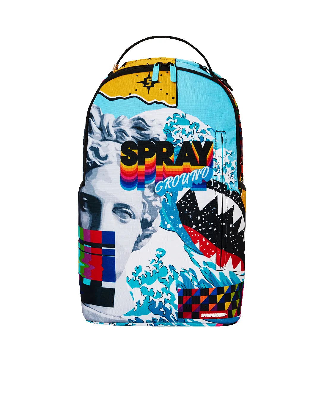 COLLAGE OF RANDOM DLXSR BACKPACK sold by Sprayground