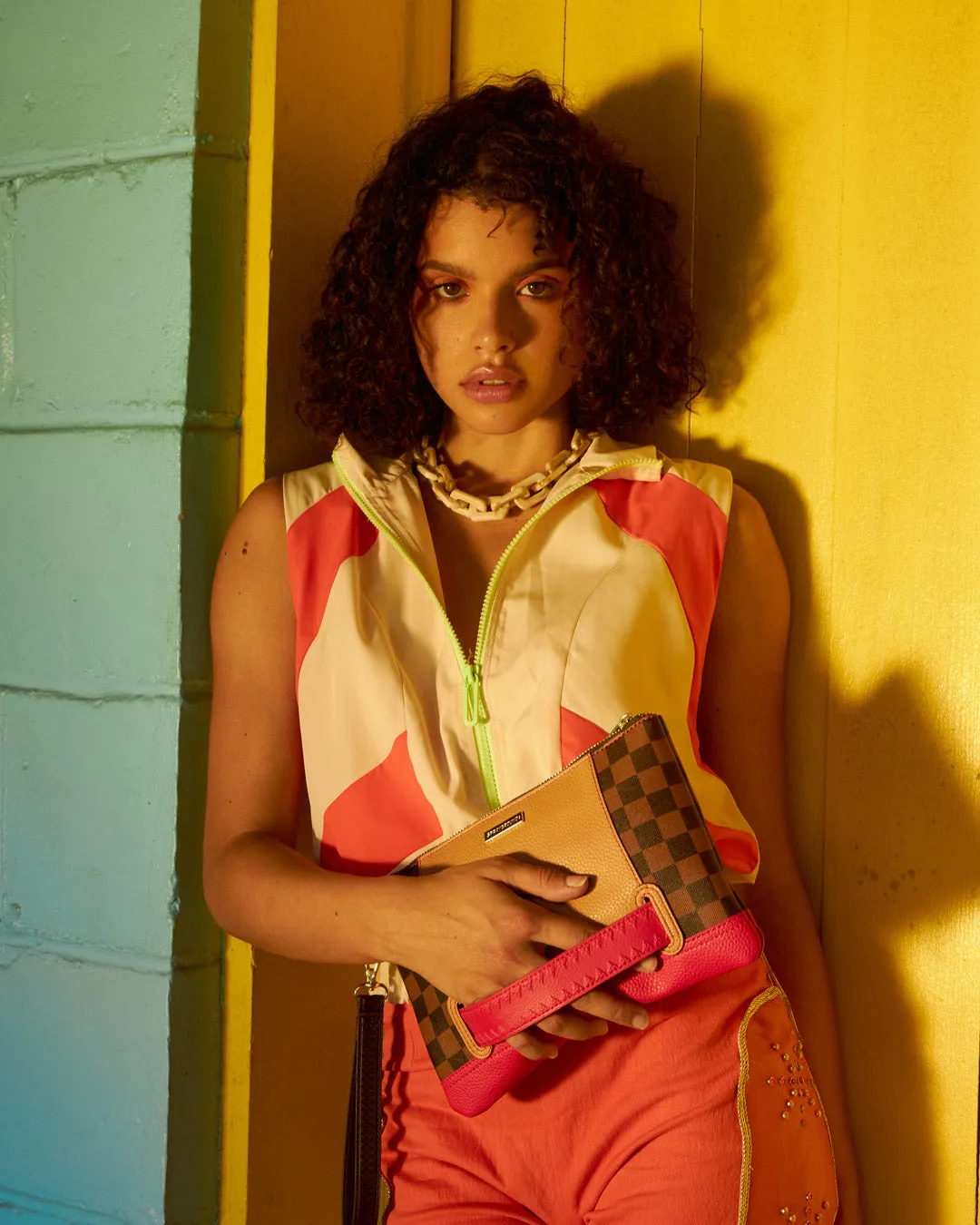 RACEWAY HENNY CROSSOVER CLUTCH sold by Sprayground product image thumbnail 2