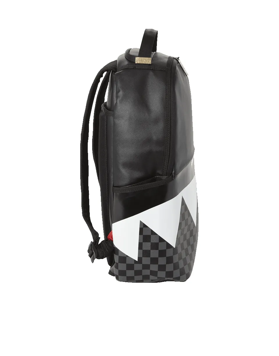 BLACK HALF CHECK SHARKS IN PARIS BACKPACK (ONE OF ONE) sold by Sprayground product image thumbnail 4