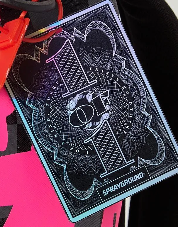 BLACK HALF CHECK SHARKS IN PARIS BACKPACK (ONE OF ONE) sold by Sprayground product image thumbnail 2