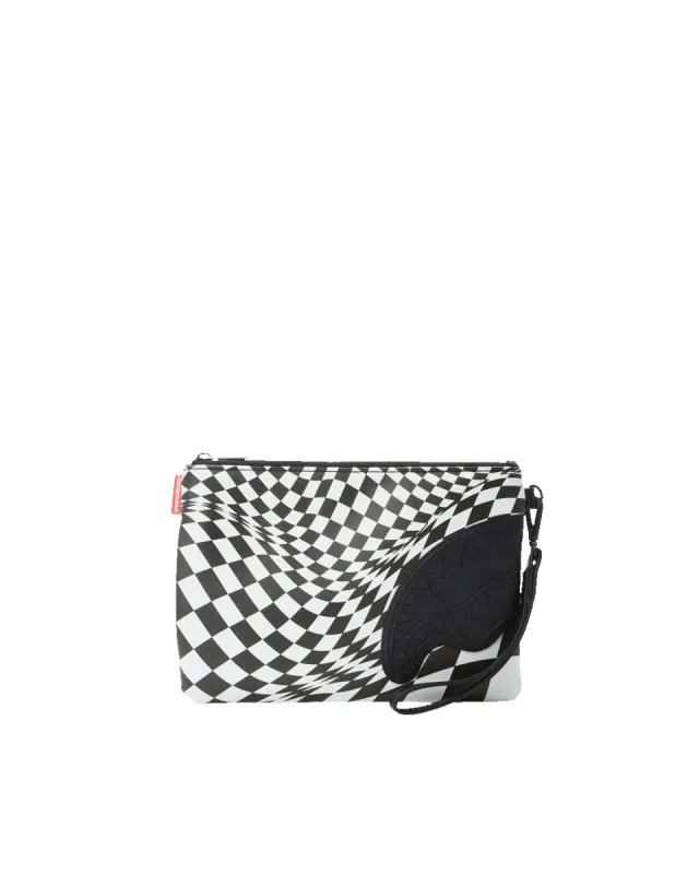 TRIPPY CHECK CROSSOVER CLUTCH sold by Sprayground