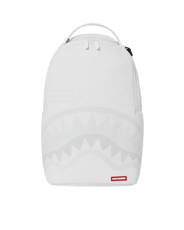 SHARK CENTRAL BACKPACK WHT/WHT (DLXV) sold by Sprayground
