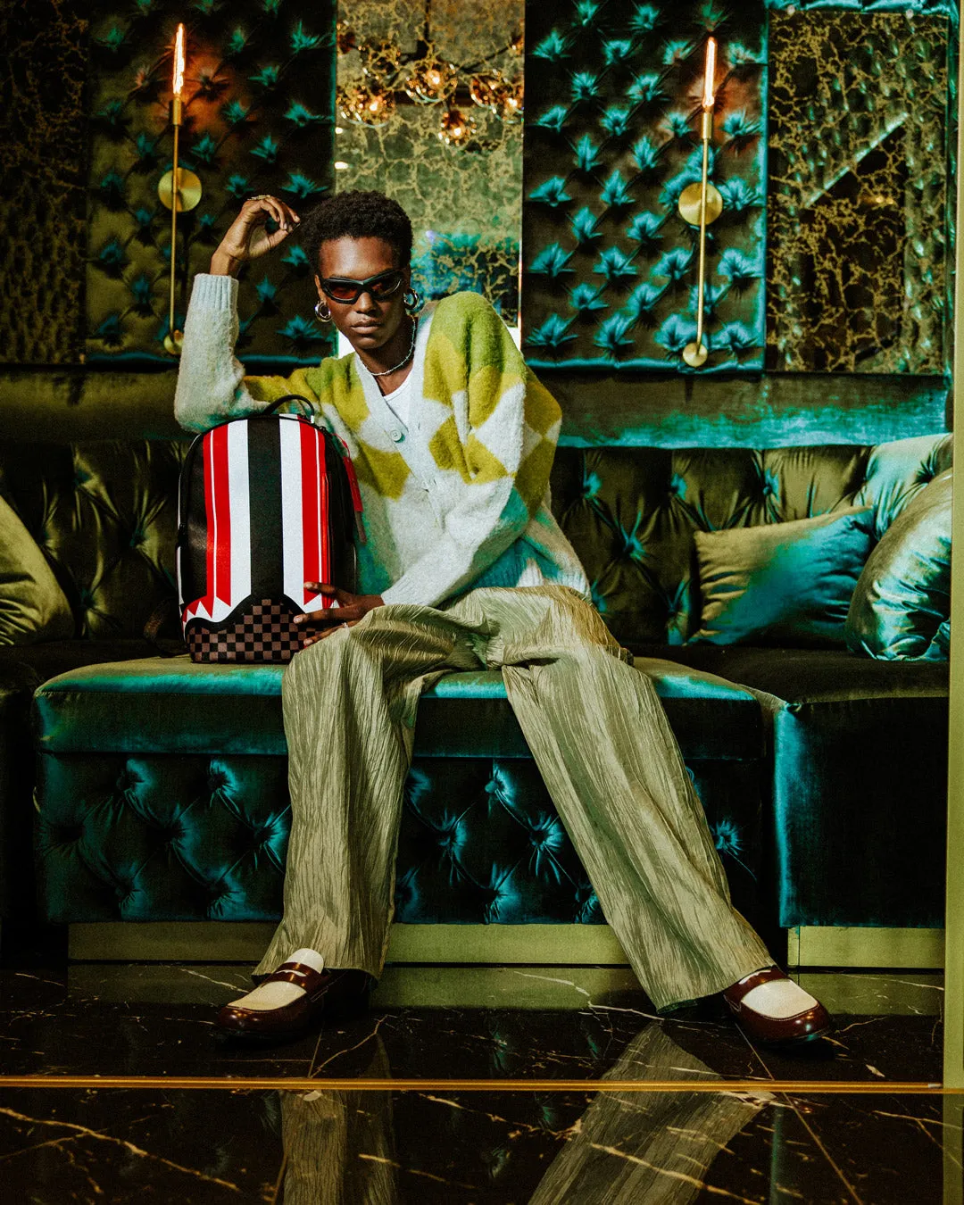 SHARK IN PARIS FLEX & REX DLXSV BACKPACK sold by Sprayground product image thumbnail 2