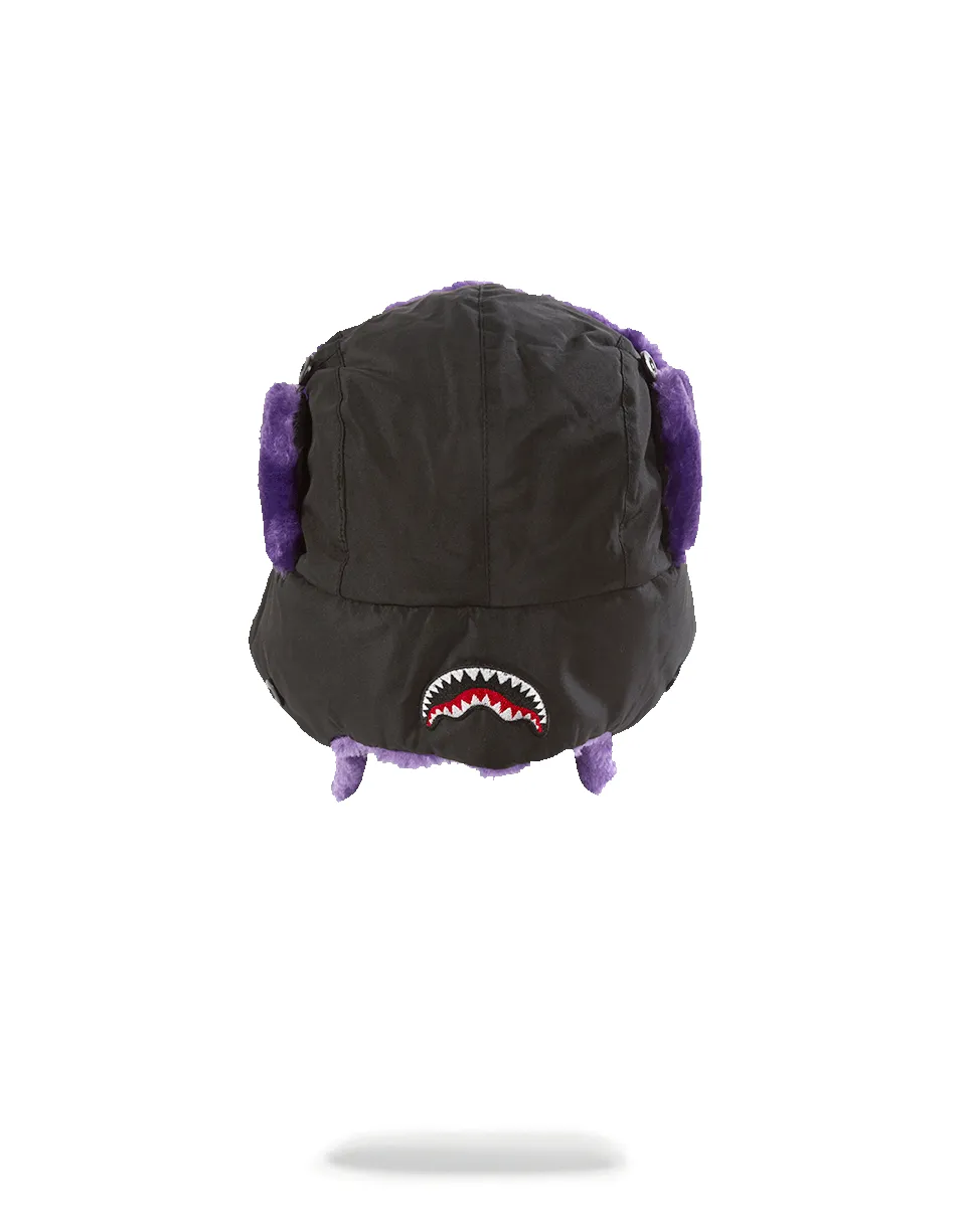 BLACK 3M PURPLE FUR AVIATOR HAT sold by Sprayground product image thumbnail 2