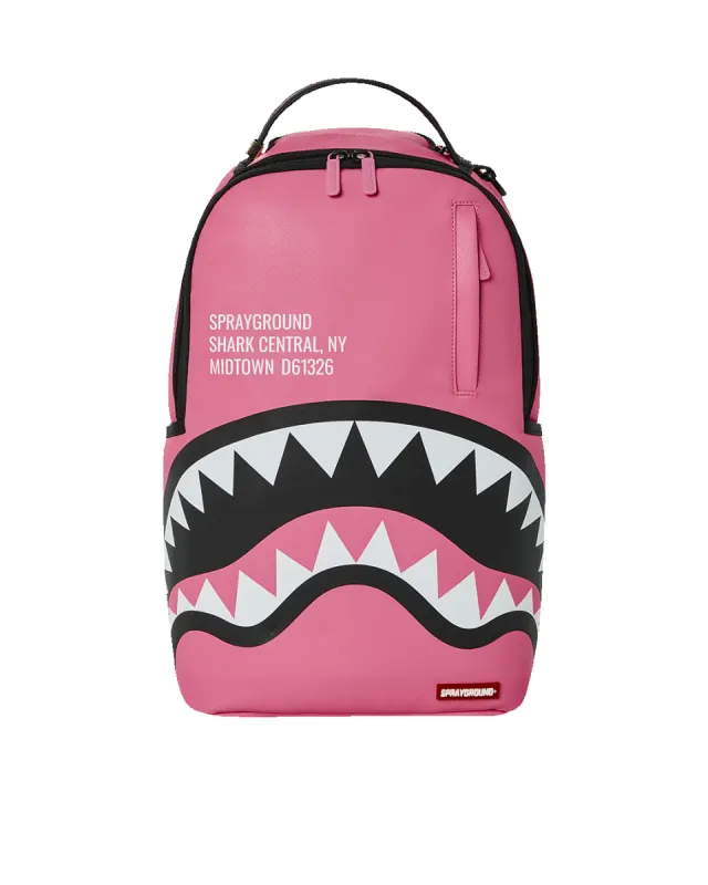 SHARK CENTRAL (PINK) BACKPACK (DLXV) sold by Sprayground