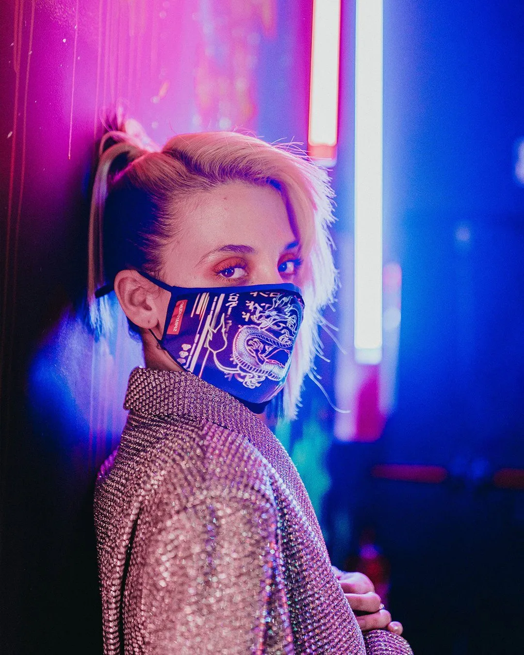 ナイトドラゴン (NITE DRAGON) FACE MASK sold by Sprayground product image thumbnail 2