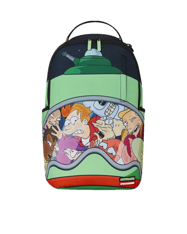 FUTURAMA SPACE CREW DLXSR BACKPACK sold by Sprayground