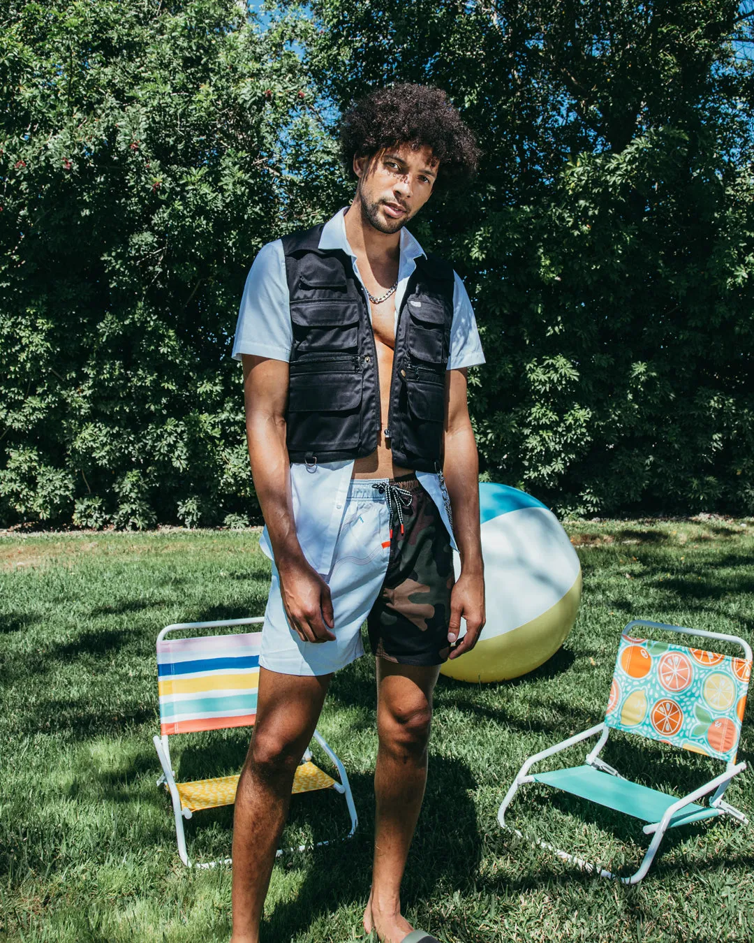 SPLIT BITE CAMO SHOTO SWIM TRUNKS sold by Sprayground product image thumbnail 5